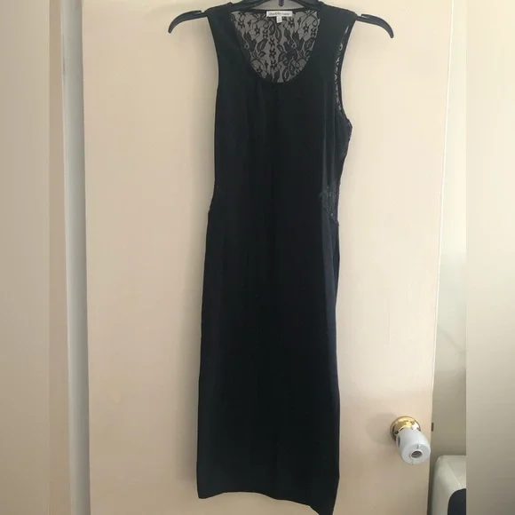 Charlotte Russe | Dresses | Black Lace Back Dress | Poshmark